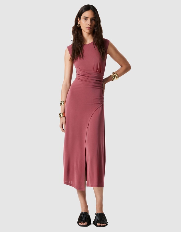 & Other Stories - Draped Midi Dress