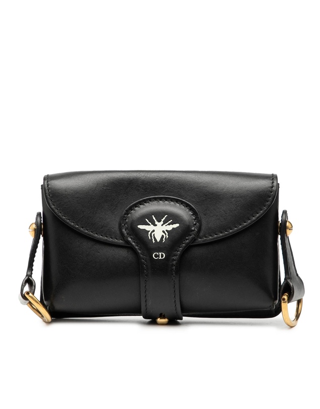 Pre-Loved by Azura Reborn - Pre-Loved Mini Leather D Bee Saddle Bag