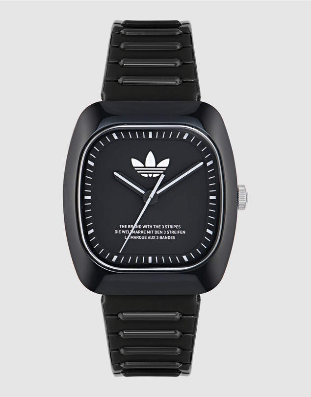 adidas Originals - Retro Wave Two 37mm Black Bio-Resin Watch