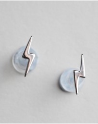Native Sol - Lightning Bolt Studs