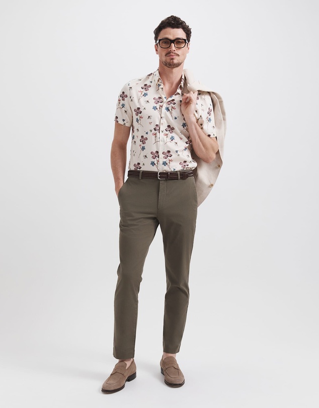 SABA - Jean Luc Short Sleeve Print Shirt
