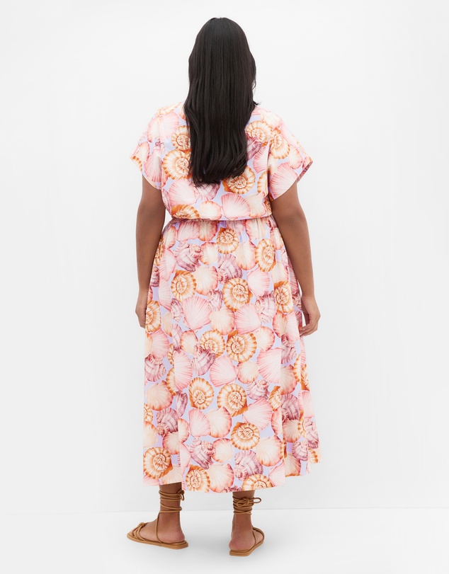 City Chic - Vacay Print Shirt