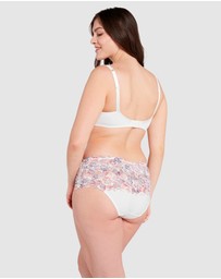 Sans Complexe - Arum Mosaïc Mid-Rise Lace Brief