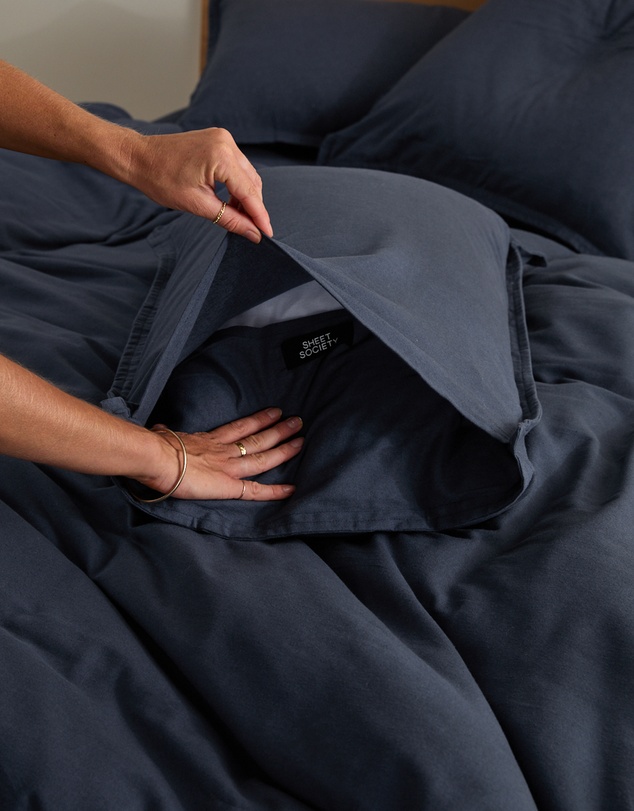 Sheet Society - Frankie Flannelette Fitted Sheet Set