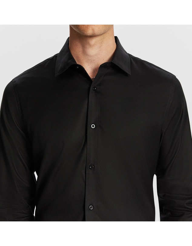yd. - Maximum Two Ply Cotton Slim Dress Shirt