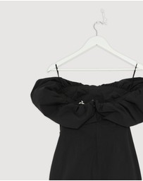 Revibe - Repaired Shona Joy Campbell Strapless Bubble Maxi Dress - AU 8