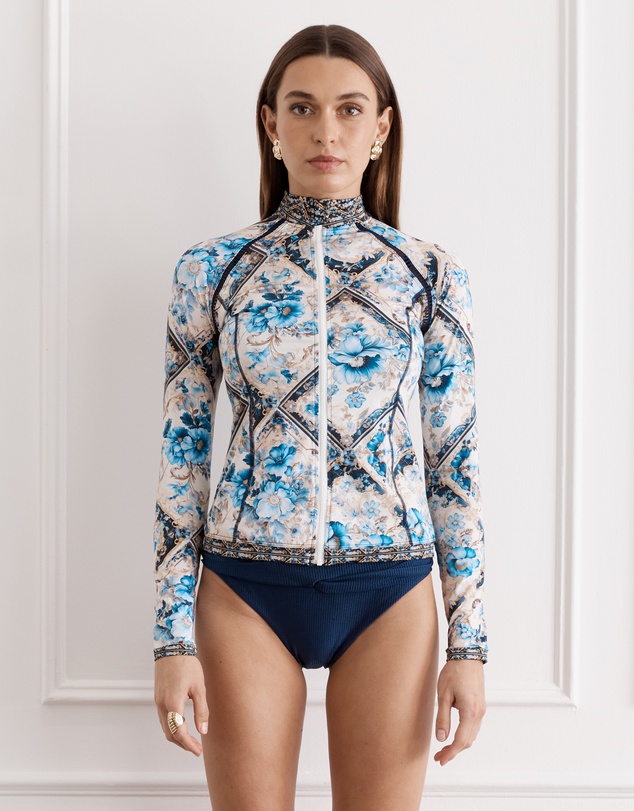 Aqua Blu Australia - Dauphine Hayley Rash Guard