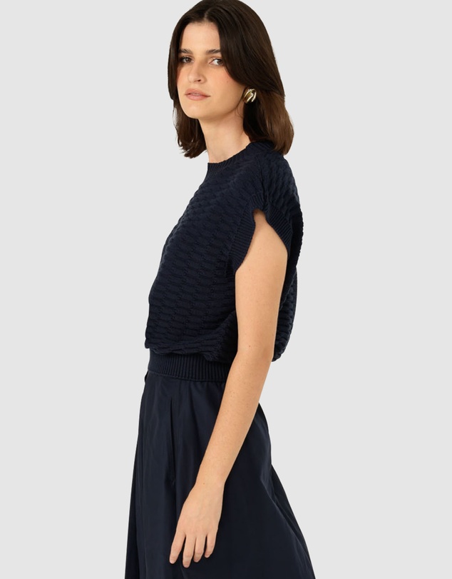 SACHA DRAKE - Bubble Knit Top