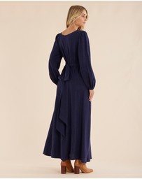 Amelius - Chelsea V Neck Maxi Dress