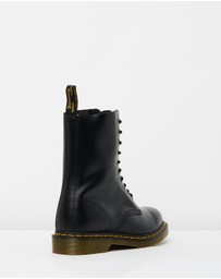 Dr Martens - Unisex 1490 Smooth 10-Eye Lace Up Boots