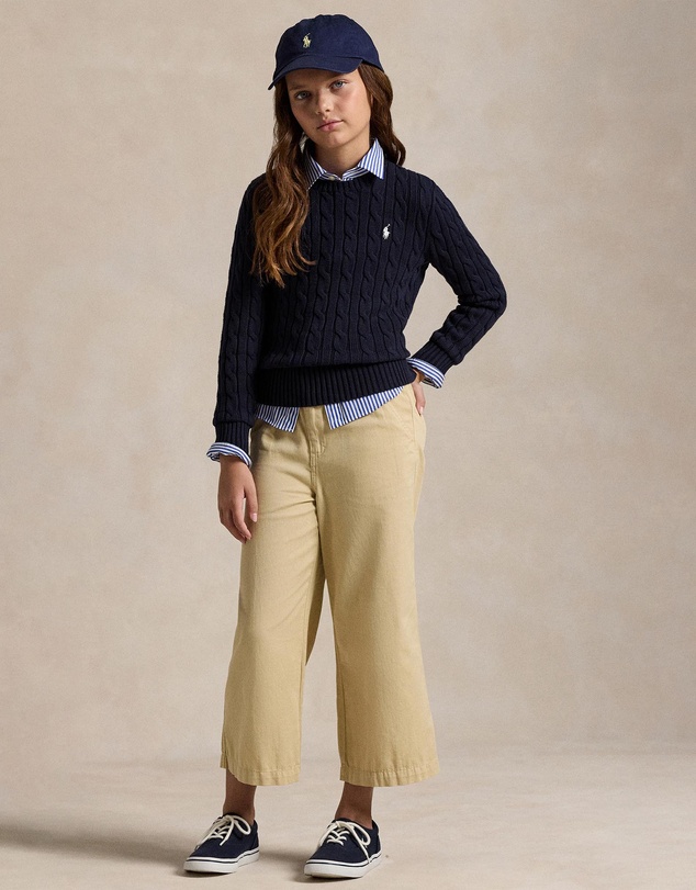 Polo Ralph Lauren - Cable-Knit Cotton Sweater - Teens