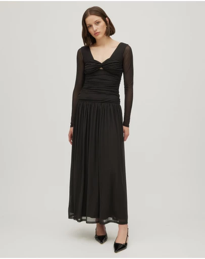 Lover - Sylas Mesh Midi Dress