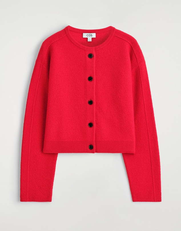 COS - Boiled-Wool Cardigan