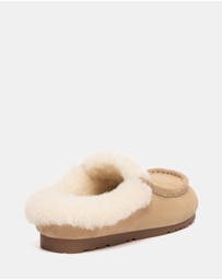 EVERAU - EverAU Ugg Creago Cow Suede Upper Loafer Oxfords Flats