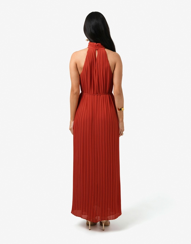 Forcast - Shelly Chiffon Pleated Dress