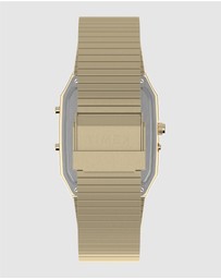 TIMEX - Q Timex® 1982 Ana-Digi Reissue 33mm Stainless Steel Bracelet Watch