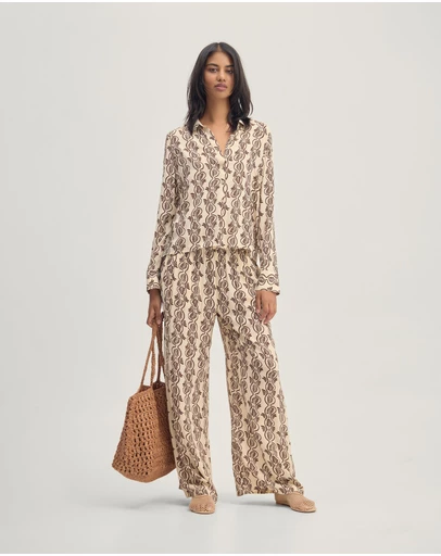 Oxford - Poppy Printed Shirt