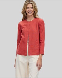 KAJA Clothing - Alexia Jacket - Rust Red