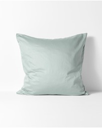Aura Home - Halo Organic Sateen European Pillowcase