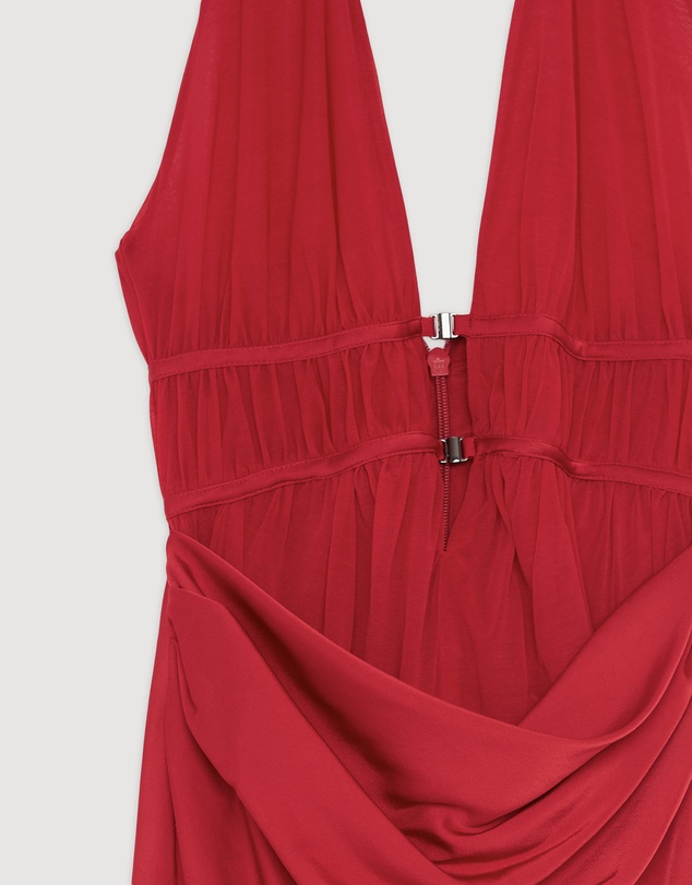 Revibe - Repaired MISHA The Celine Satin Dress - AU 8