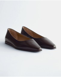 & Other Stories - Leather Ballet Flats
