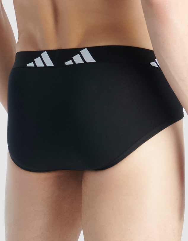 adidas Sportswear - 3 Pack Active Flex Cotton Brief Underwear