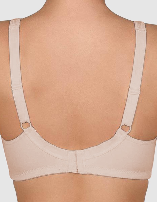Naturana - Cotton Wirefree Wide Strap Bra