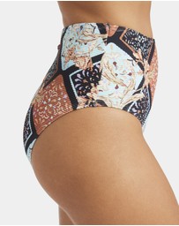 Billabong - Womens Forever Folk Hi Retro Bikini Bottom