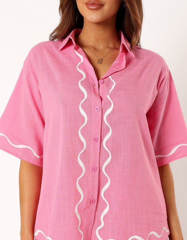 Petal & Pup - Sunshine Short Set - Pink