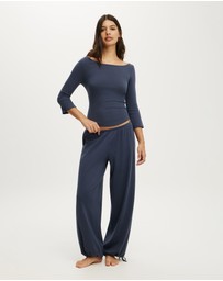Cotton On Body - Dreamy Soft Pointelle 3/4 Long Sleeve Top