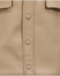 Grace Willow - Asymm PU Skirt