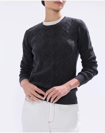Marcs - Sarah Cotton Speckle Knit Jumper