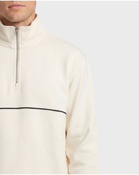 Academy Brand - Academy Contrast 1/4 Zip Sweat