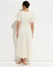 Calli - Saige Cinched Midi Dress