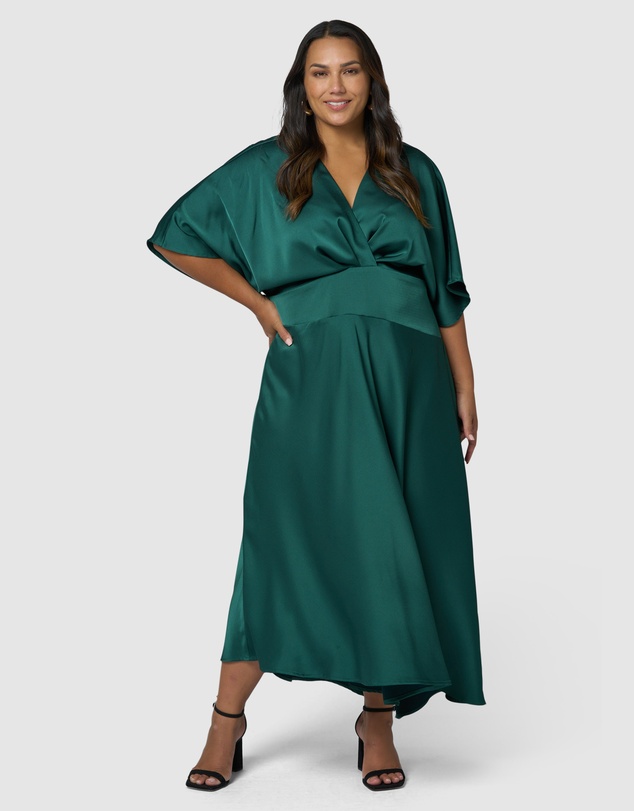 Pink Dusk by Curve Project - My Boo Midi Dress