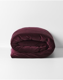 Aura Home - Luxury Velvet Quilt Cover