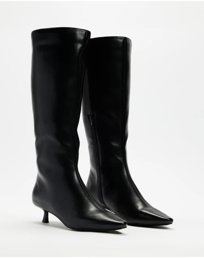 Dazie - Olivia Kitten Heel Boots