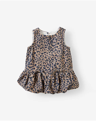 Cotton On Kids - Dakota Denim Bubble Dress