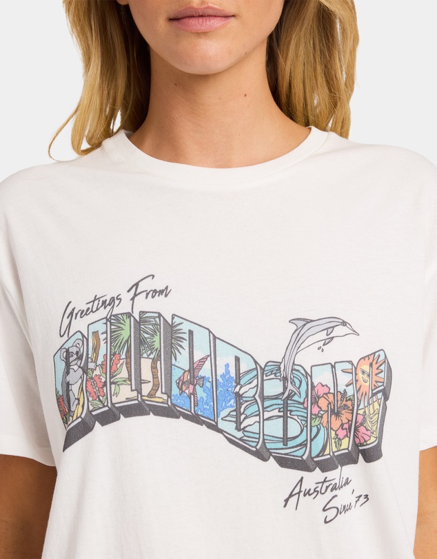 Billabong - Womens Greetings From Australia T-Shirt