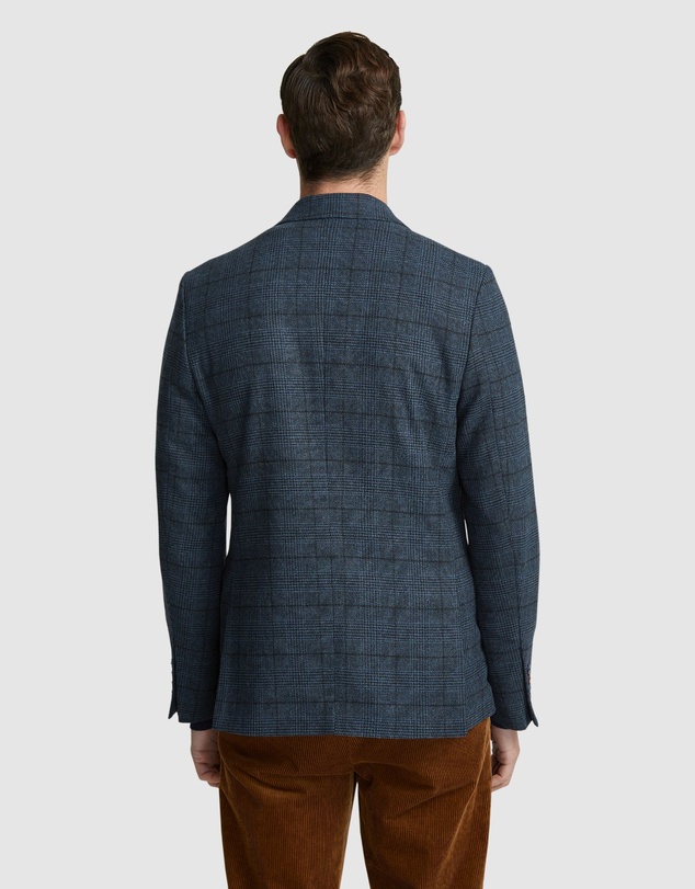 Oxford - Blake Wool Blend Check Blazer