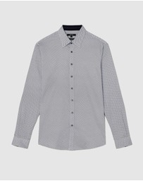 Politix - Asher Modern Geo Shirt
