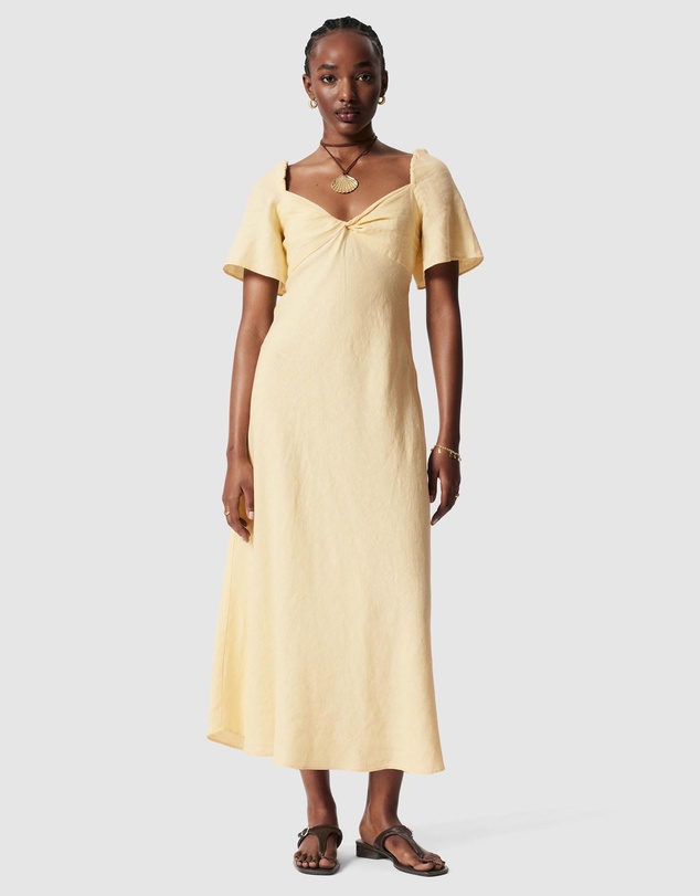 & Other Stories - Linen Midi Dress