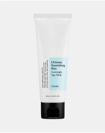 COSRX - Ultimate Nourishing Rice Overnight Spa Mask