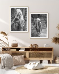Olive et Oriel - Summer of Love II by Mario Stefanelli Art Print