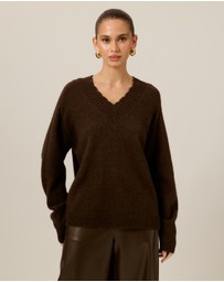Tussah - Georgia V-Neck Relaxed Jumper