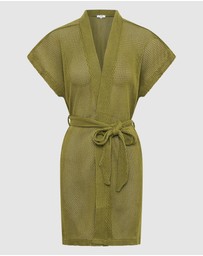 Arms Of Eve - Venice Robe - Pistachio