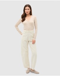Seed Heritage - Australian Merino Cropped Cardigan