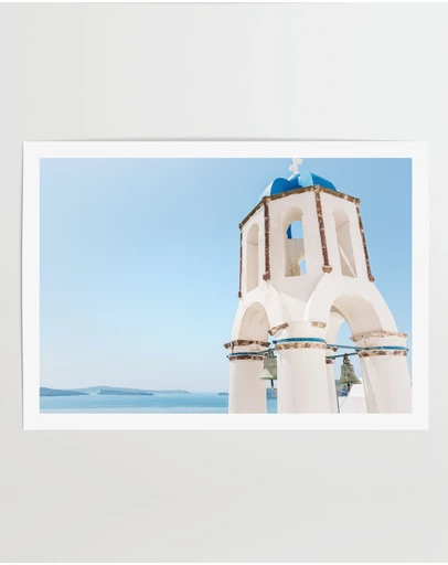 LEGGERA - Santorini Blues Print