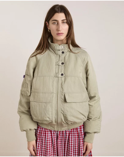 Damson Madder - Chachi Bomber Jacket