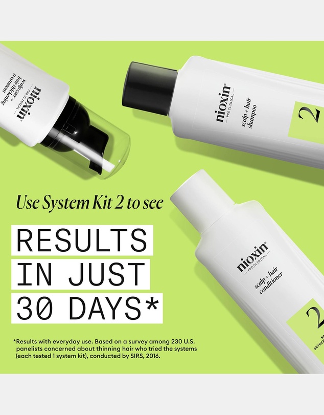 Nioxin - Nioxin System 2 Scalp + Hair Conditioner - Hair Thickening Conditioner For Natural Hair With Progressed Thinning 300ml